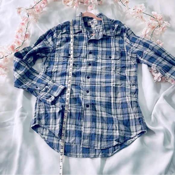 Club Room • Plaid Button Down Long Sleeve Shirt - Picture 3 of 7